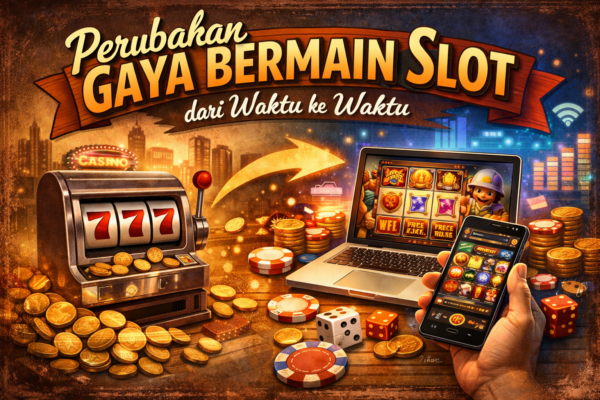 Perubahan Gaya Bermain Slot dari Waktu ke Waktu